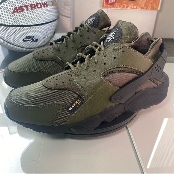 🆕 Nike Air Huarache Cordura 'Cargo Khaki' - Mens Sizes - Picture 3 of 13